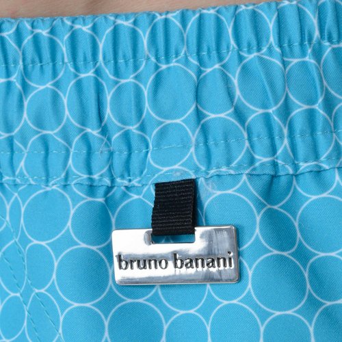 bruno banani Herren Badeshorts Bermuda Blue Water Swim