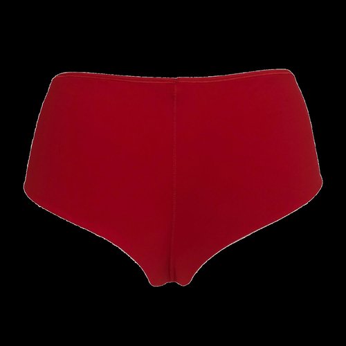 Avet&Set 34444 Damen Unterwäsche Unterhose Hipster String Ivory Black Rot GrM-XL