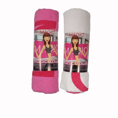 MAGIC Bodyfashion Damen Halstuch MAGIC TOWEL, Rosa (Pink), Gr. 1 (Herstellergröße: ONE SIZE)