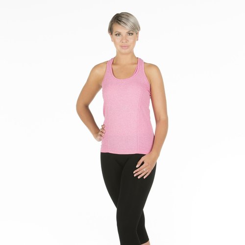 Magic Bodyfashion Damen Yoga Top Gr.L Sporty Pink